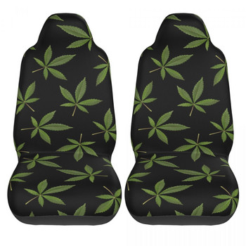 Cannabis Sativa Leaves Универсален протектор за калъф за столче за кола Аксесоари за интериора Калъфи за столчета за кола Полиестерен протектор за седалка