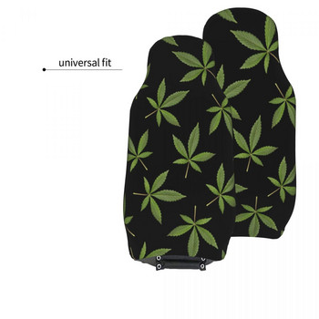 Cannabis Sativa Leaves Universal προστατευτικό κάλυμμα καθισμάτων αυτοκινήτου Εσωτερικά αξεσουάρ Ταξιδιωτικά καθίσματα αυτοκινήτου Καλύμματα πολυεστερικό προστατευτικό καθίσματος