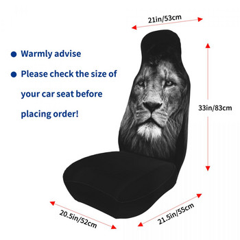 Африкански лъв Животно Универсално покривало за столче за кола Авто интериор Пътуване Протектор за столче за кола Тъкан Лов