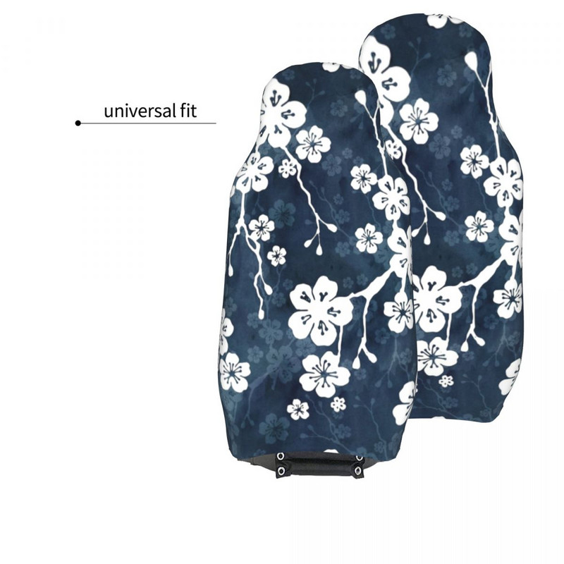 White Cherry Blossom universaalne autoistme kate Four Seasons Women Lilleline lilleline istmepadi/kattekangas kalapüük