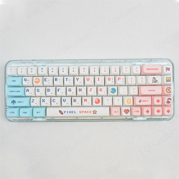 125 клавиша Корейски английски XDA Profile Keycaps PBT Dye Sublimation For MX Switch Fit 61/64/68/87/96/104/108 Lovely Keyboard Keycaps