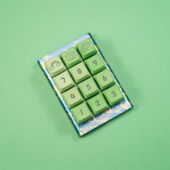 Καινοτόμο μηχανικό πληκτρολόγιο XDA Προφίλ Keycap Matcha Mint Green Teclado Gaming PBT Keycap 127 Keys Dye-Subbbed Custom Mx Switch