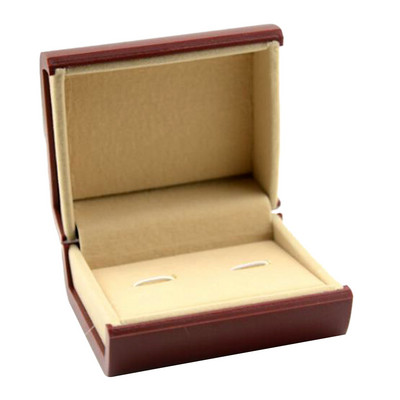 Mini putne manžete Stezaljka za kravate Kutija za pohranu Vitrina za nakit 8x7x4cm Elegantni klasični oblik knjige