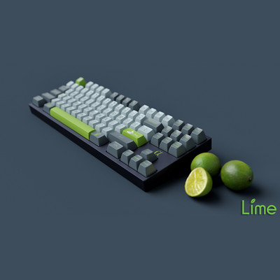 maxkey SA abs doubleshot keycap lime SA προφίλ για mx stem keyboard poker 87 104 gh60 minila 660 xd68 xd84 xd96 xd75 xd87