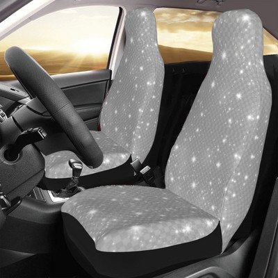 Crystal Diamond Sparkling univerzális autósülés védő védő belső kiegészítők SUV autós üléshuzatokhoz Fabric Fishing