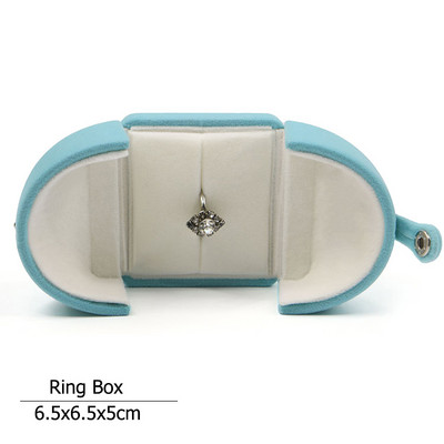 Zaručnički vjenčani nakit za Valentinovo Prsten Iznenađenje Poklon Kutija Narukvica Drangulija Naušnice Privjesak Ogrlica Vitrina