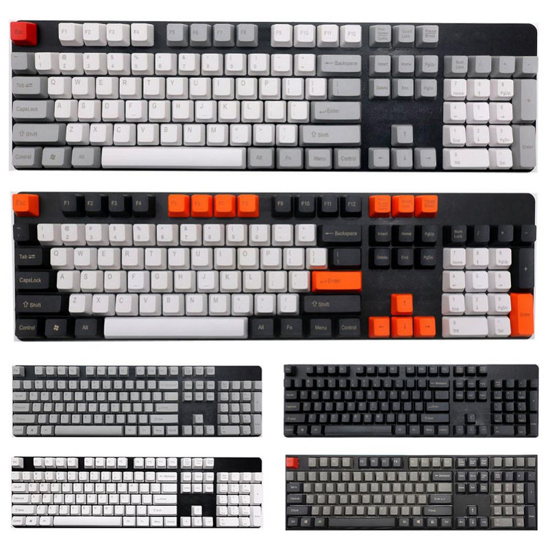 Tastatură Tastatură mecanică 108 bucăți/set PBT Tastatură pentru tastatură mecanică Cherry MX