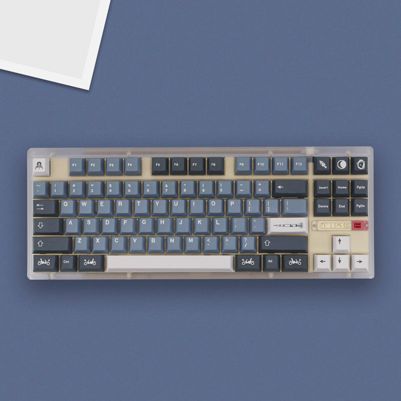 140 Keys GMK Apollo Keycaps Cherry Profile PBT Dye Sublimation Mechanical Keyboard Cap for MX Switch 61/64/87/980/104