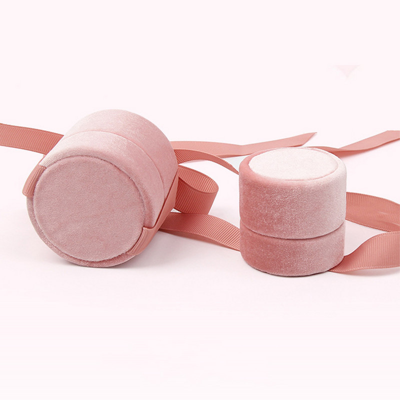 Gyűrűtartó Doboz Menyasszonyi Nyaklánc Tartó Fülbevaló Karkötők Csomagrendező Ékszer Dekoráció Szürke Medálos Doboz