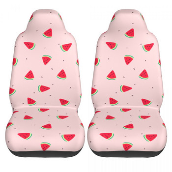Cute Summer Fruits Watermelon Universal κάλυμμα καθίσματος αυτοκινήτου Four Seasons Κατάλληλο για όλα τα είδη Μοντέλα Καλύμματα καθισμάτων Προστατευτικό καθισμάτων