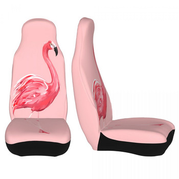 Ροζ Flamingo Universal προστατευτικό κάλυμμα καθίσματος αυτοκινήτου Αξεσουάρ εσωτερικού χώρου για SUV αξεσουάρ αυτοκινήτου καθίσματος αυτοκινήτου με ίνες για την ημέρα του Αγίου Βαλεντίνου