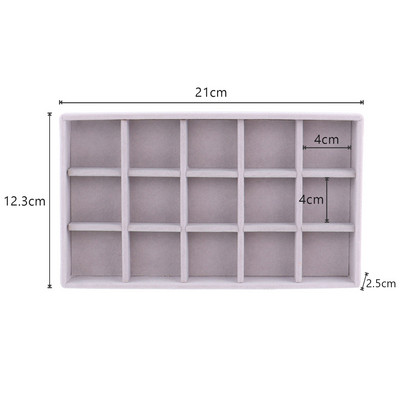 Ehete korraldaja Sametist ehete hoiualus Näidik Sõrmus Käevõru Kaelakee Hoiukast Vitriin Sahtli Abialused