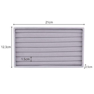 Ehete korraldaja Sametist ehete hoiualus Näidik Sõrmus Käevõru Kaelakee Hoiukast Vitriin Sahtli Abialused