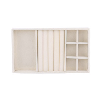 Ehete korraldaja Sametist ehete hoiualus Näidik Sõrmus Käevõru Kaelakee Hoiukast Vitriin Sahtli Abialused