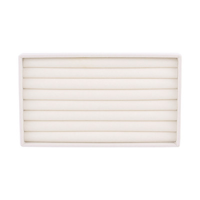 Ehete korraldaja Sametist ehete hoiualus Näidik Sõrmus Käevõru Kaelakee Hoiukast Vitriin Sahtli Abialused