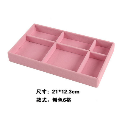 Ehete korraldaja Sametist ehete hoiualus Näidik Sõrmus Käevõru Kaelakee Hoiukast Vitriin Sahtli Abialused