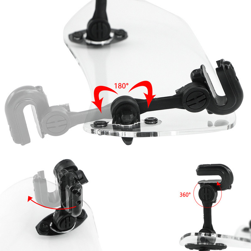 Για BMW R 1250GS LC ADV R1250GS R 1250 GS Adventure Μοτοσικλέτα Ρυθμιζόμενο παρμπρίζ Ανεμοστρόβιλος Επέκταση Παρμπρίζ Spoiler