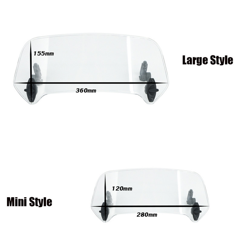 Για BMW R 1250GS LC ADV R1250GS R 1250 GS Adventure Μοτοσικλέτα Ρυθμιζόμενο παρμπρίζ Ανεμοστρόβιλος Επέκταση Παρμπρίζ Spoiler