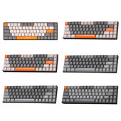 K68 mechanikus billentyűzet Bluetooth-kompatibilis kettős módú játékos billentyűzet billentyűzet 2.4G vezeték nélküli, személyre szabott billentyűzet számítógépes laptopokhoz