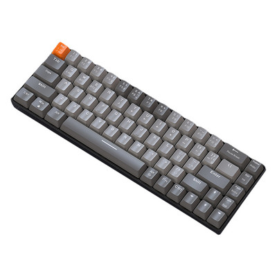 K68 mechanikus billentyűzet Bluetooth-kompatibilis kettős módú játékos billentyűzet billentyűzet 2.4G vezeték nélküli, személyre szabott billentyűzet számítógépes laptopokhoz