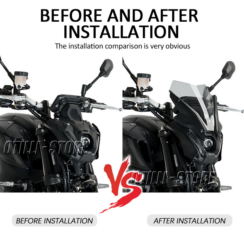 For YAMAHA MT-09 FZ-09 MT 09 FZ 09 MT09 FZ09 Mootorratta tarvikud Esiklaas Sport Esiklaas Klaas Tuulesuunaja 2021 2022