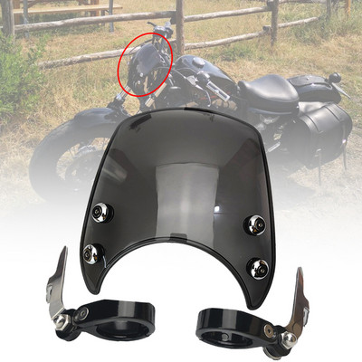 XL 883 1200 Modely 2004 2005 2006 2007 2008-2019 Čelné sklo na motocykle Čelné sklo pre vidlice 39 mm-41 mm