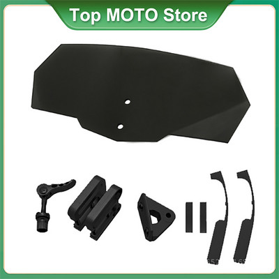 Για Kawasaki BMW Ducati Honda Benelli Triumph Yamaha Heighten μοτοσυκλέτα Universal Clear Wind Deflector Παρμπρίζ