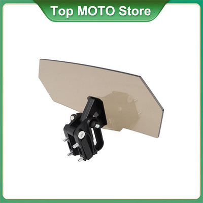 Για Kawasaki BMW Ducati Honda Benelli Triumph Yamaha Heighten μοτοσυκλέτα Universal Clear Wind Deflector Παρμπρίζ