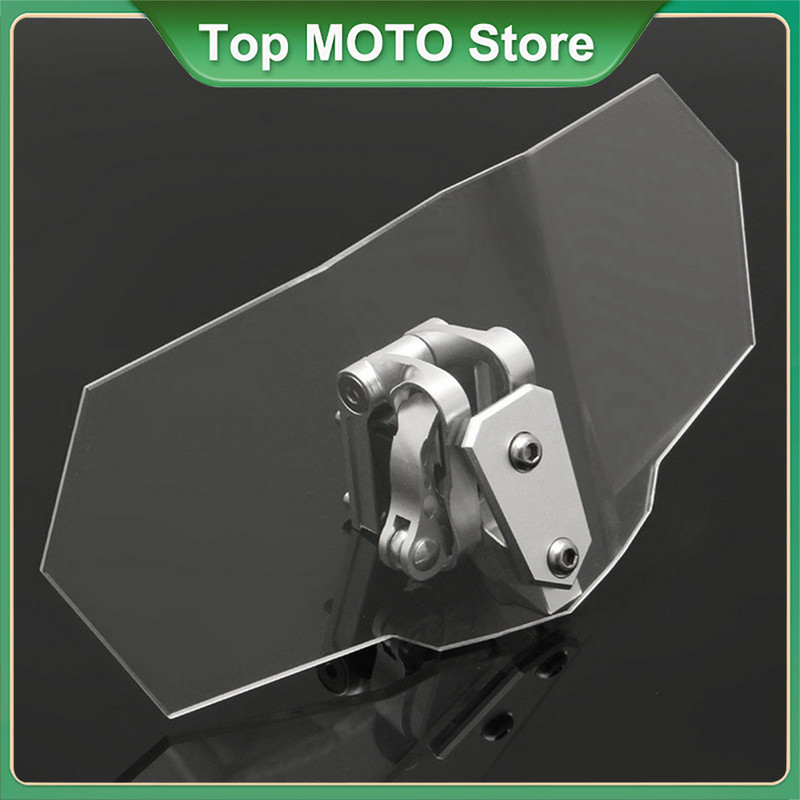Για Kawasaki BMW Ducati Honda Benelli Triumph Yamaha Heighten μοτοσυκλέτα Universal Clear Wind Deflector Παρμπρίζ