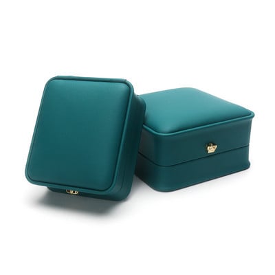 Preț de vânzare cu ridicata Logo personalizat de lux Binecuvântare Zile de naștere Festivaluri Aniversare Nuntă Cadou de Crăciun Cutie Rng Set cutie de bijuterii