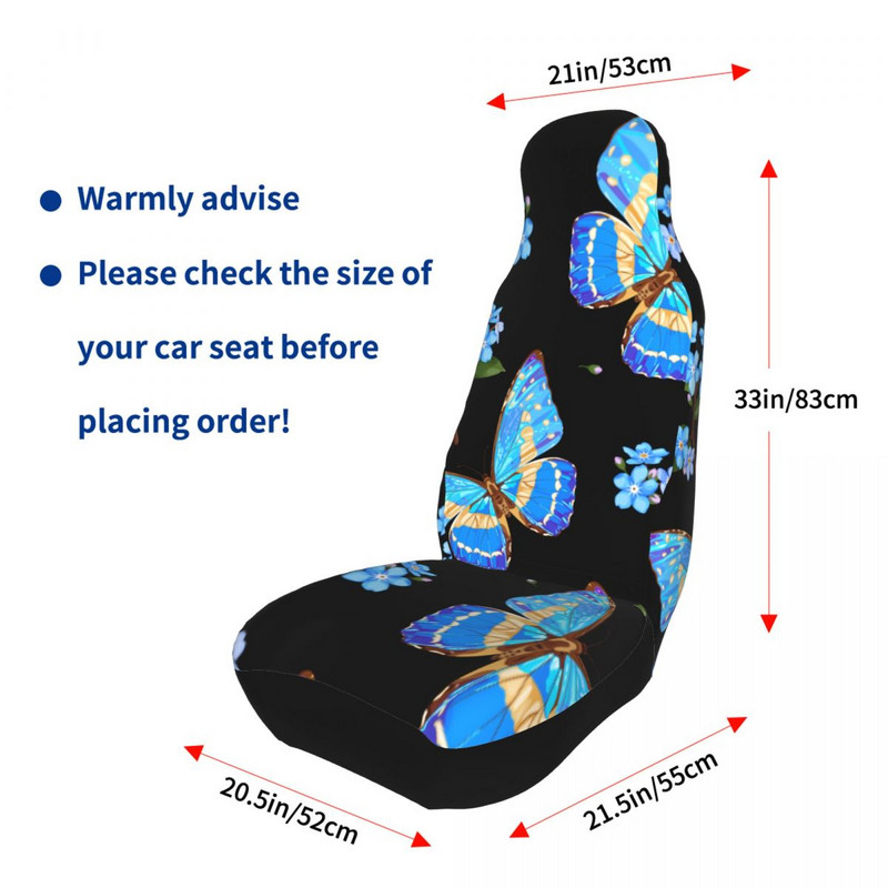 Ära unusta lilled ja liblikad Universaalne autoistme kate Four Seasons AUTOYOUTH istmepadi/kate polüester Hunting