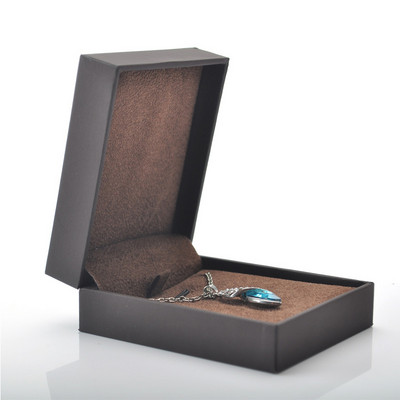 Χονδρικό Προσαρμοσμένο λογότυπο Πολυτελές μαλακό χαρτί αφής κοσμηματοθήκη κολιέ βραχιόλι Σκουλαρίκι κρεμαστό δαχτυλίδι κοσμήματα Κουτιά συσκευασίας δώρου