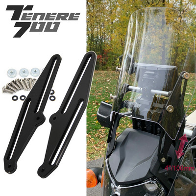 Új szélvédő beállító motorkerékpár-tartó készletek szélvédő tartó Yamaha Tenere 700 XTZ 700 XT700Z 2019 2020 2021