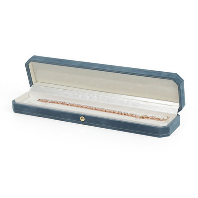 Tippkvaliteediga sametest kaheksanurksed ehteid kinkekarp naistele Vintage soliidne kaelakee kõrvarõngad sõrmused ümbrised ehtevitriin