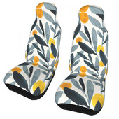 Indigo sinepi lilleline lilleline akvarell universaalne autoistme kate Veekindel reisi istmekate polüester auto stiil