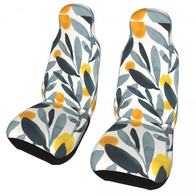 Indigo sinepi lilleline lilleline akvarell universaalne autoistme kate Veekindel reisi istmekate polüester auto stiil