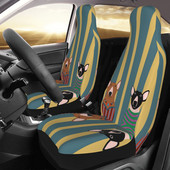 Bulterjero universalus automobilio sėdynės užvalkalas Four Seasons Moterų šunų gyvūnų sėdynių užvalkalai Audiniai sėdynės apsauga