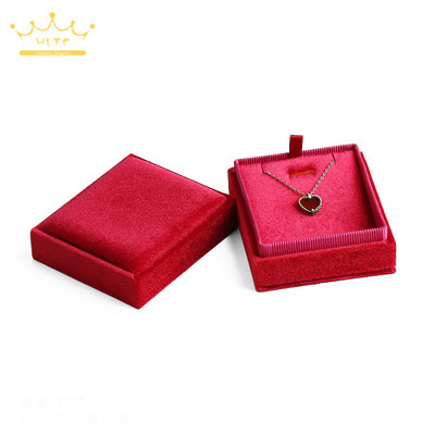 Corduroy ékszerdoboz kiváló minőségű kreatív ajánlat gyűrű ajándékdoboz nyakláncok gyűrűk medál csomagoló doboz bársony konténer