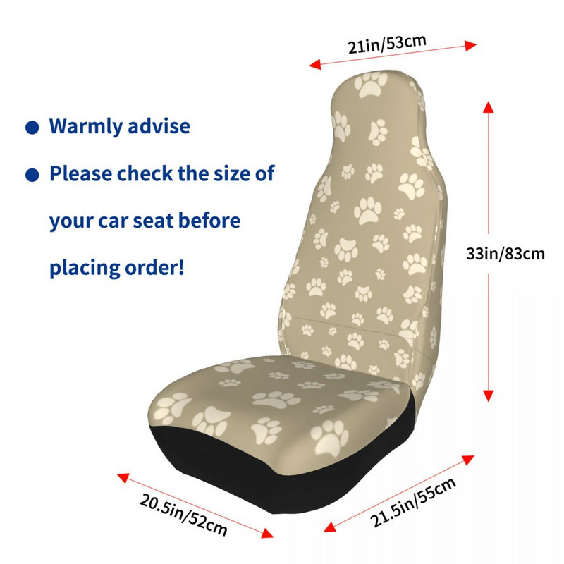 Spalvingi kačių šunų letenų gyvūnų pėdų atspaudai Universalūs automobilio sėdynės užvalkalo apsauginiai vidaus priedai SUV sėdynių užvalkalai Fiber Fishing