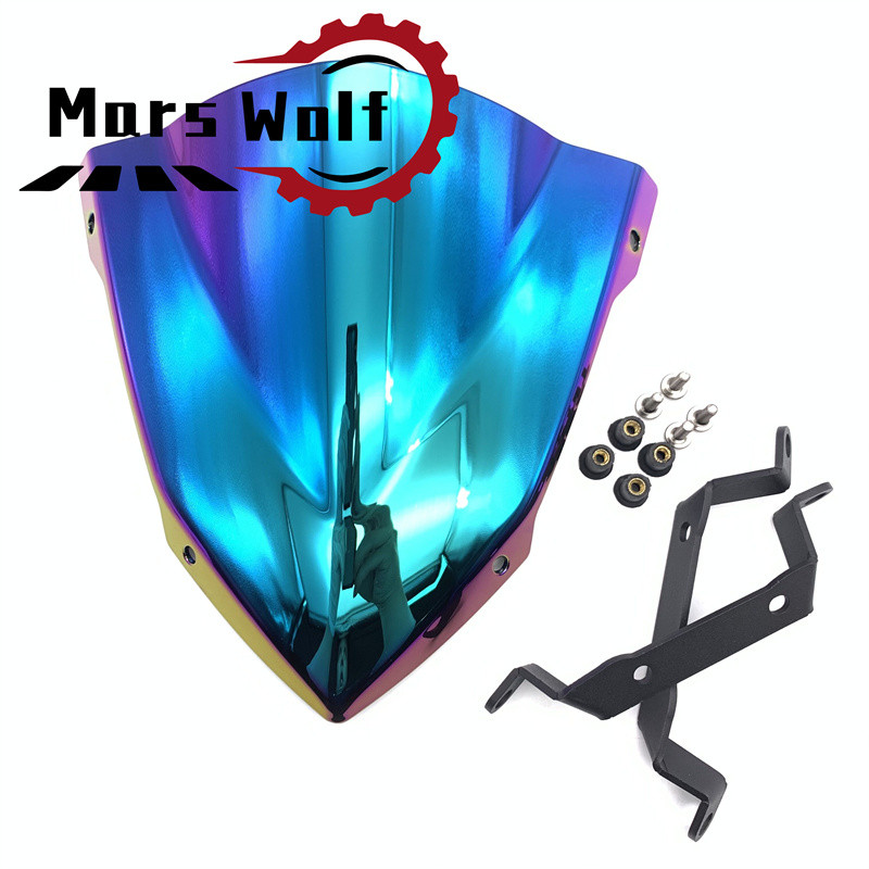 Motorkerékpár első sport szélvédő szélvédő szélterelő viser viser YAMAHA MT09 MT-09 2014 2015 2016 MT 09 FZ09 FZ-09