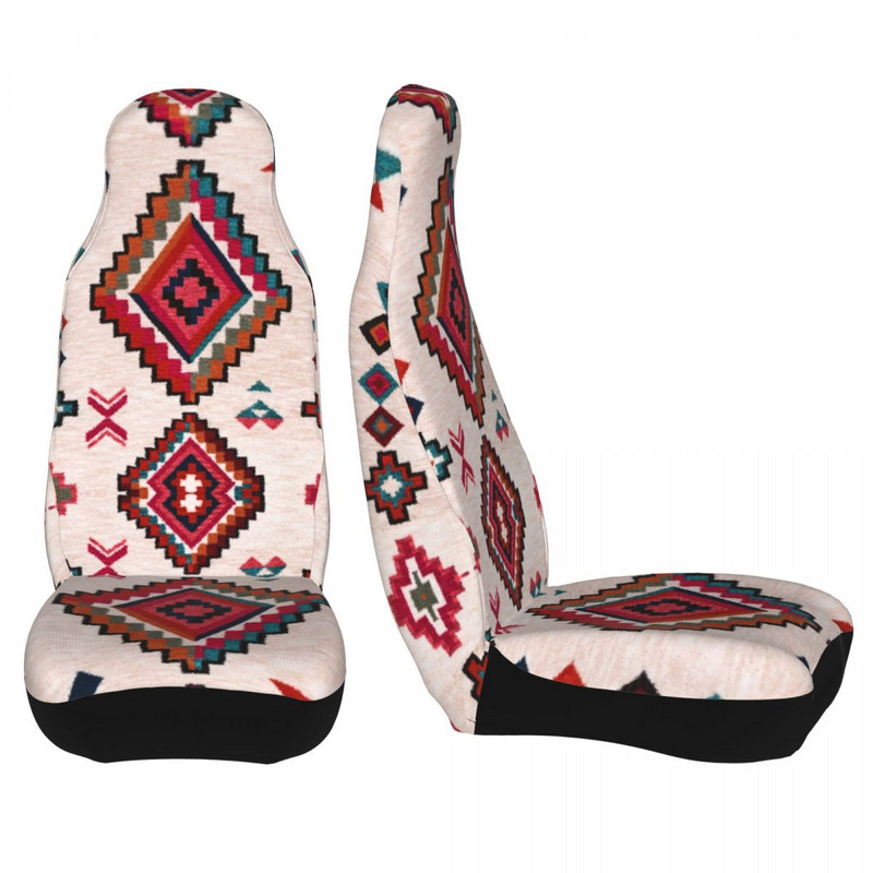 Boho univerzális autósülés huzat Four Seasons SUV-hoz Mandala Bohém mintás autósülés védőhuzatok poliészter ülésvédő