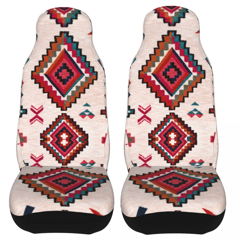 Boho univerzális autósülés huzat Four Seasons SUV-hoz Mandala Bohém mintás autósülés védőhuzatok poliészter ülésvédő