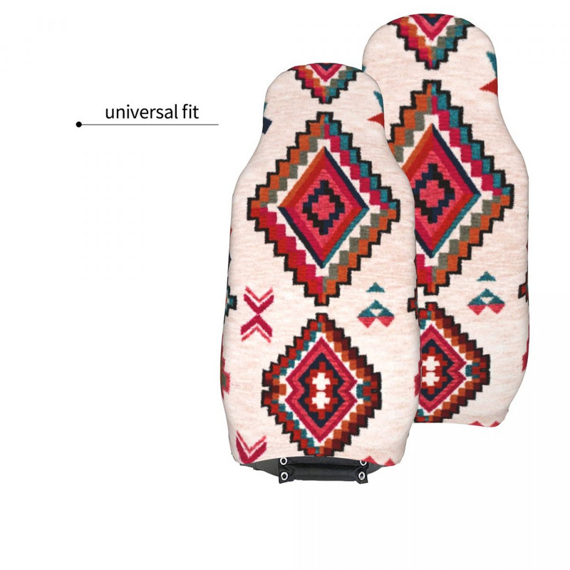 Boho univerzális autósülés huzat Four Seasons SUV-hoz Mandala Bohém mintás autósülés védőhuzatok poliészter ülésvédő