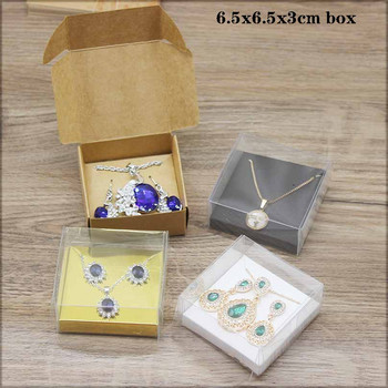 ZerongE κοσμήματα DIY 10box+10inner card κολιέ σκουλαρίκι κουτί συσκευασίας χάρτινο κοσμήματα μενταγιόν οθόνη συσκευασίας