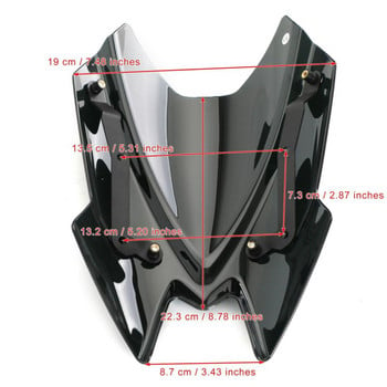 Παρμπρίζ μοτοσικλέτας για εξαρτήματα KAWASAKI Z900 2020 2021 2022 Ανταλλακτικά προστασίας οθόνης παρμπρίζ παρμπρίζ Z900 Παρμπρίζ