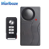 Vezeték nélküli távirányító Kerékpár biztonsági rezgésérzékelő Figyelmeztető Rendszer Kerékpár elvesztése ellen emlékeztető SOS riasztás érzékelő