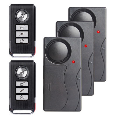 Vezeték nélküli távirányító Kerékpár biztonsági rezgésérzékelő Figyelmeztető Rendszer Kerékpár elvesztése ellen emlékeztető SOS riasztás érzékelő