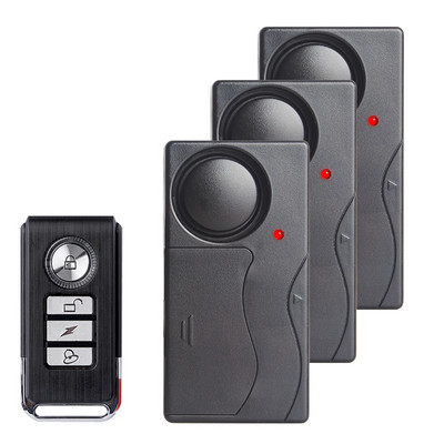 Vezeték nélküli távirányító Kerékpár biztonsági rezgésérzékelő Figyelmeztető Rendszer Kerékpár elvesztése ellen emlékeztető SOS riasztás érzékelő