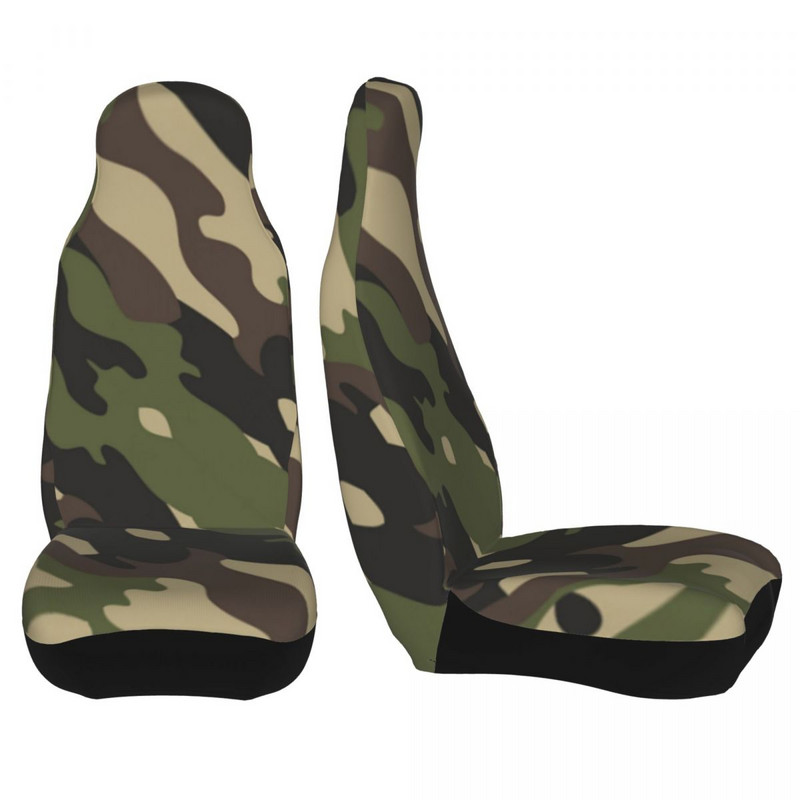 Huse Scaun Auto Camouflage Camo Universale Four Seasons Femei Huse Scaun Auto Poliester Pescuit
