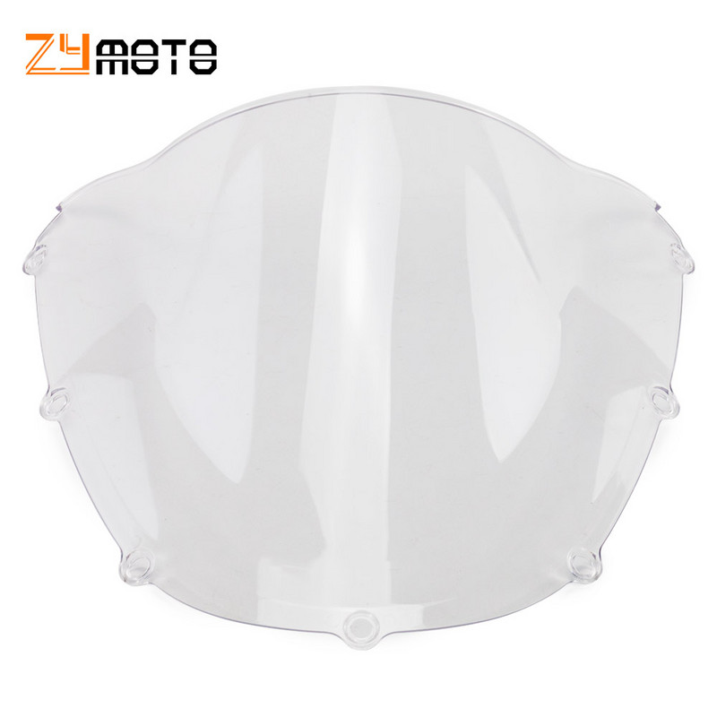 For Honda CBR 900 RR 954 2002 2003 Uus läbipaistev mootorratta kahekordse mulliga esiklaasi kaitseklaasi esiklaas CBR900RR CBR954RR
